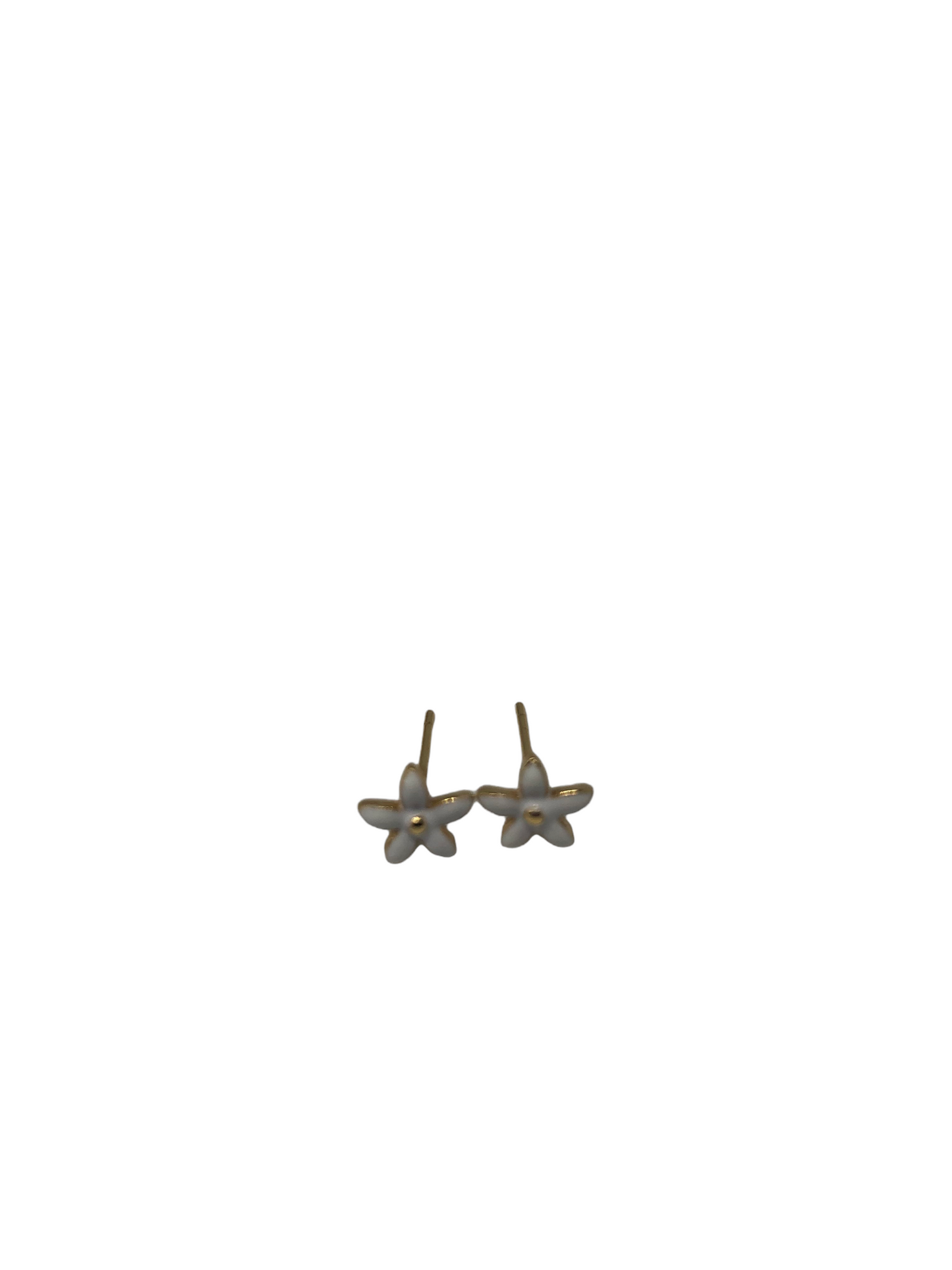 White Flower Studs