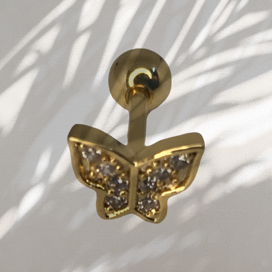 Butterfly Stud